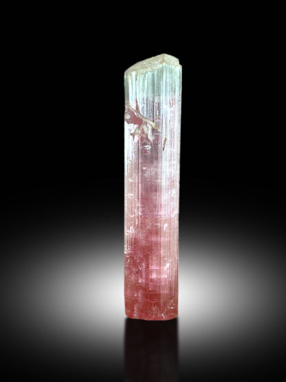 Cotton Candy Tourmaline Crystal, BIcolor Tourmaline, Tourmaline Gemstone, Paprok Tourmaline, Crystal Specimen, Fine Mineral  - 22 gram