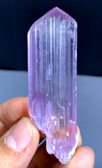 v Shape Terminated Pink Kunzite Crystal from Afghanistan - 33 grams