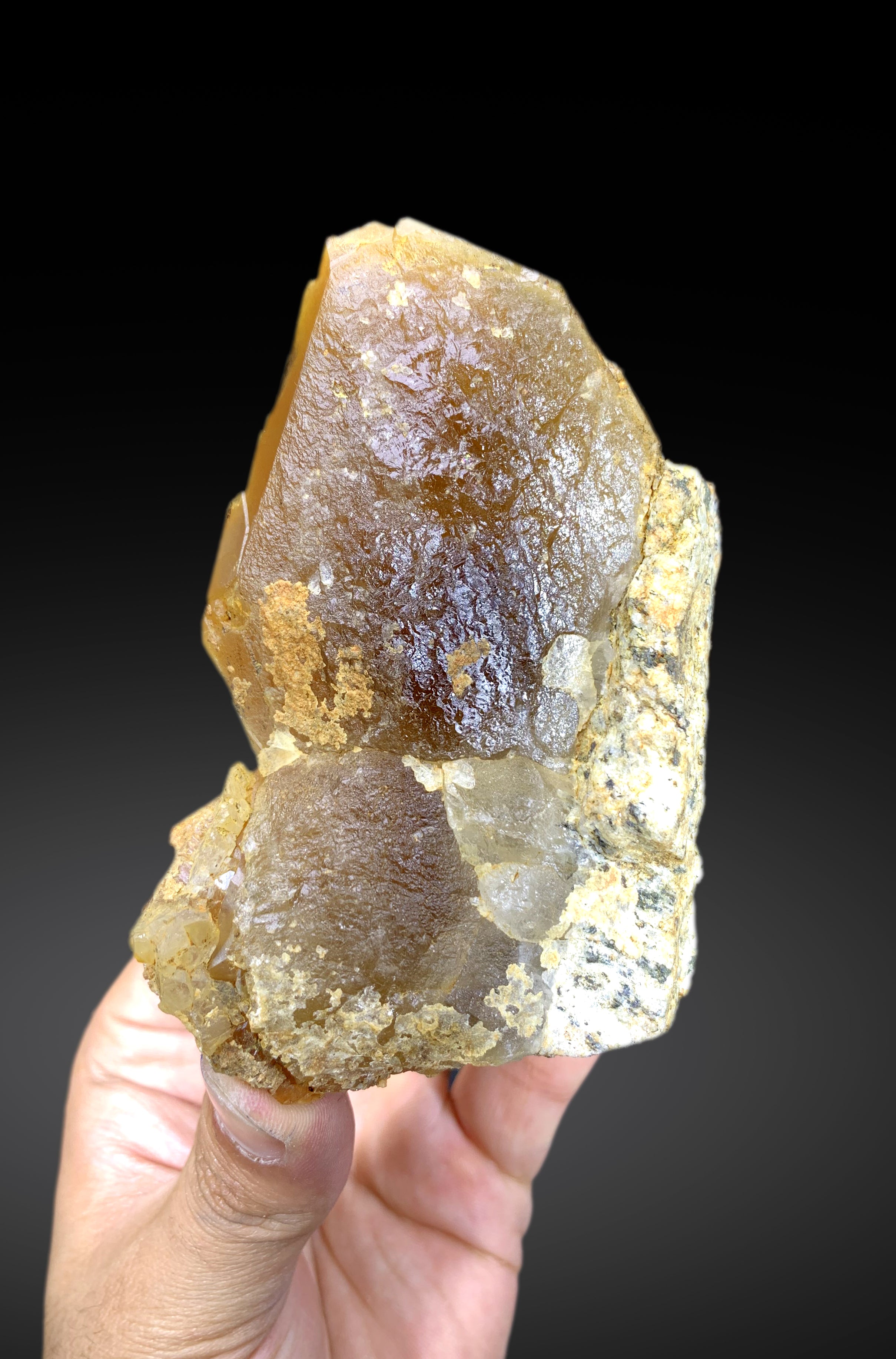 Rare Astrophyllite Inclusion Quartz on Matrix from Zagi Mountains Pakistan - 358 gram