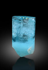 Diamond Cut Terminations Transparent Sky Blue Color Aquamarine Crystal from Shigar valley Skardu Pakistan - 75 gram