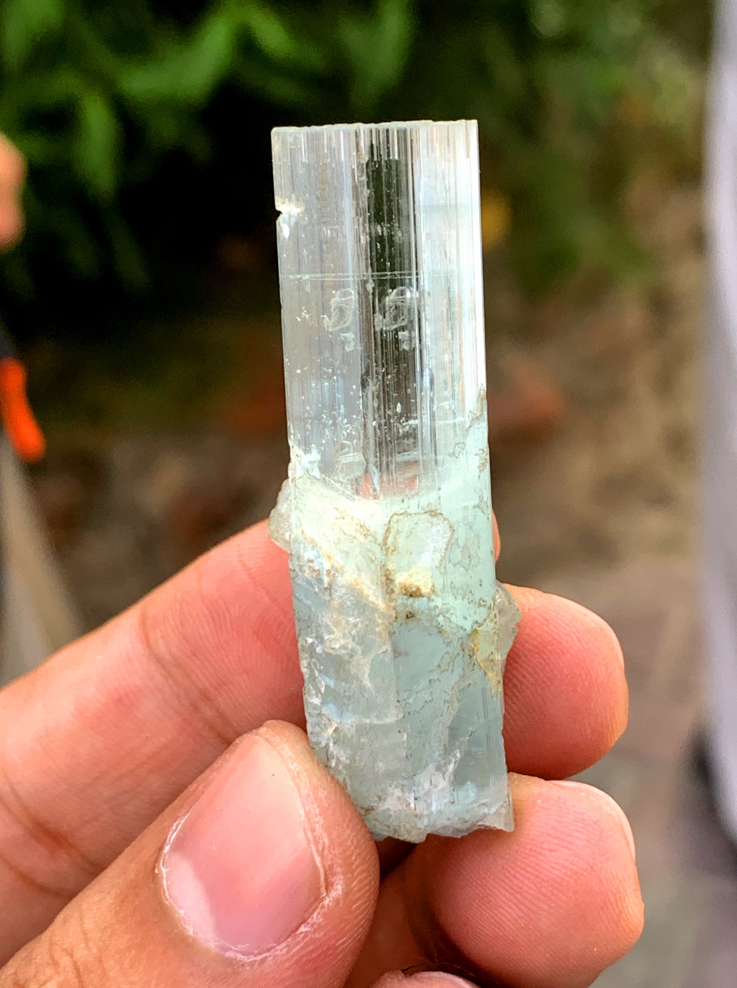 Transparent Blue Aquamarine Crystal from Shigar valley Pakistan - 14 gram