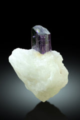 Purple Color Scapolite Crystal on Marble from Afghanistan - 16 gram