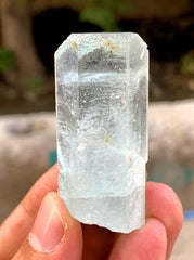 Terminated Blue Aquamarine Crystal from Pakistan - 43 gram