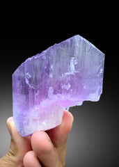 Natural Purple Pink Color Kunzite Crystal from Afghanistan - 202 gram