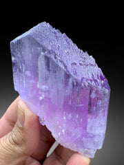 Natural Purple Pink Color Kunzite Crystal from Afghanistan - 202 gram