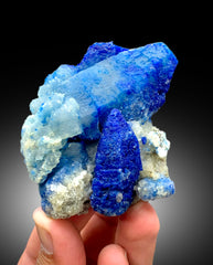 Ink Blue Rare Afghanite Specimen from Badakhshan Afghanistan - 220 gram