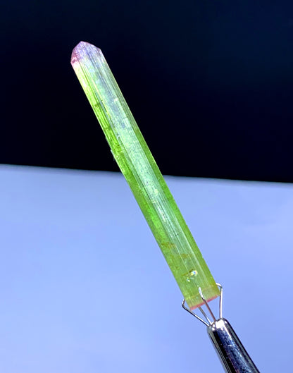 Natural Bicolor Lipstick Tourmaline Crystal from Paprok Afghanistan - 20.95 carat