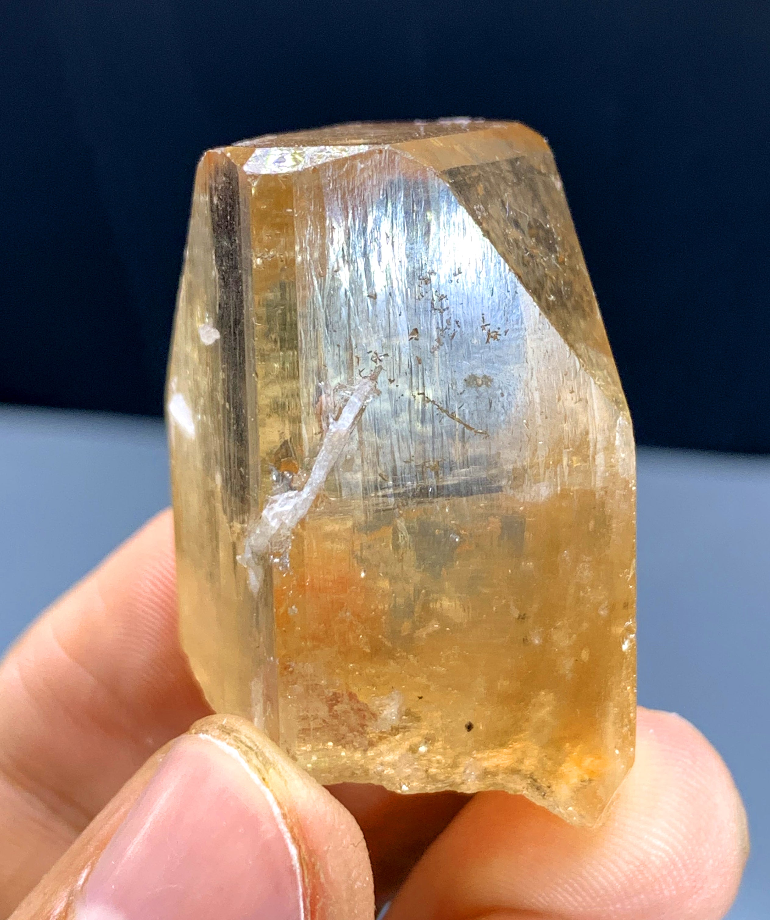 Natural Terminated Topaz Crystal from Skardu Pakistan - 54 gram