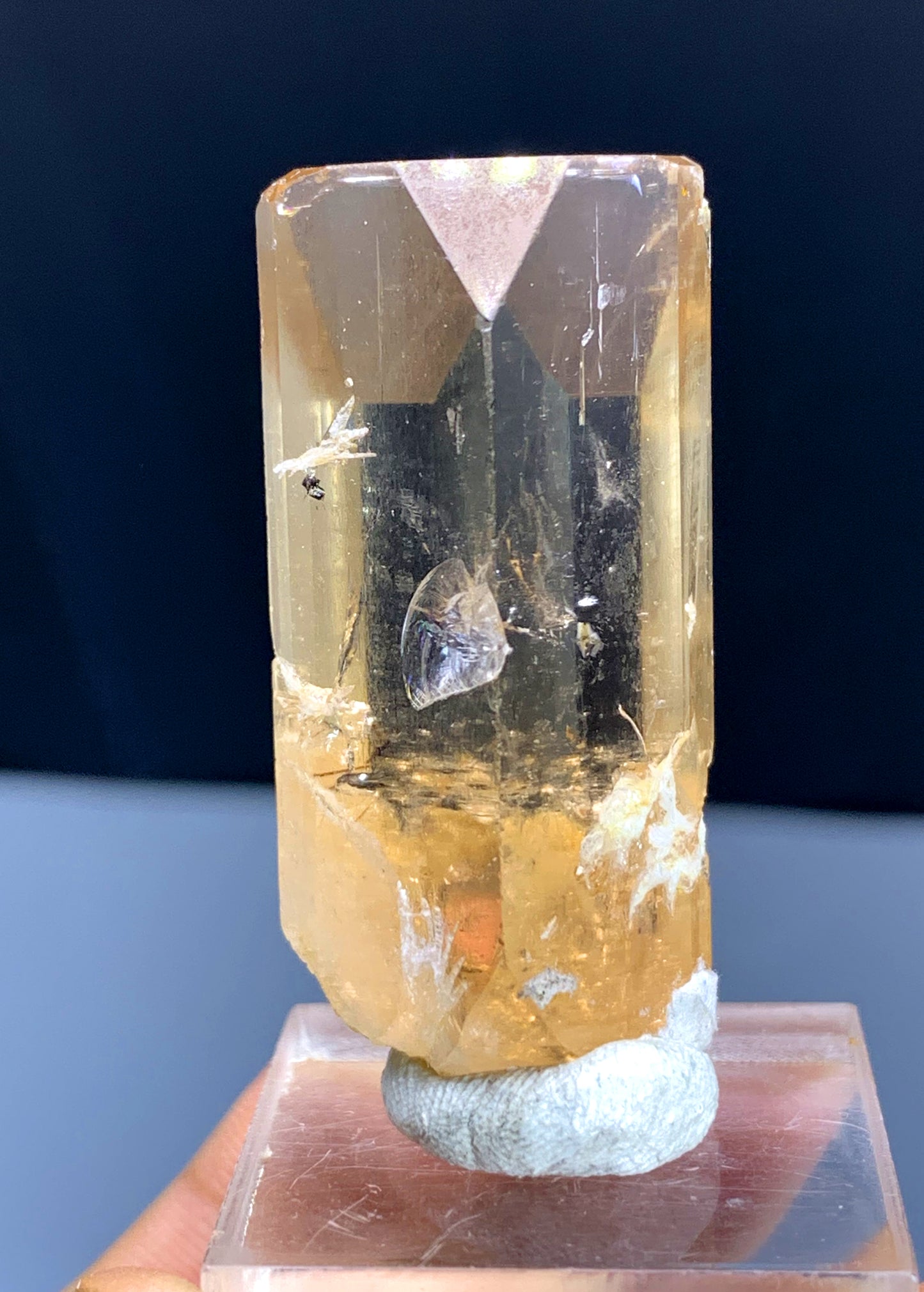 Natural Terminated Topaz Crystal from Skardu Pakistan - 30 gram