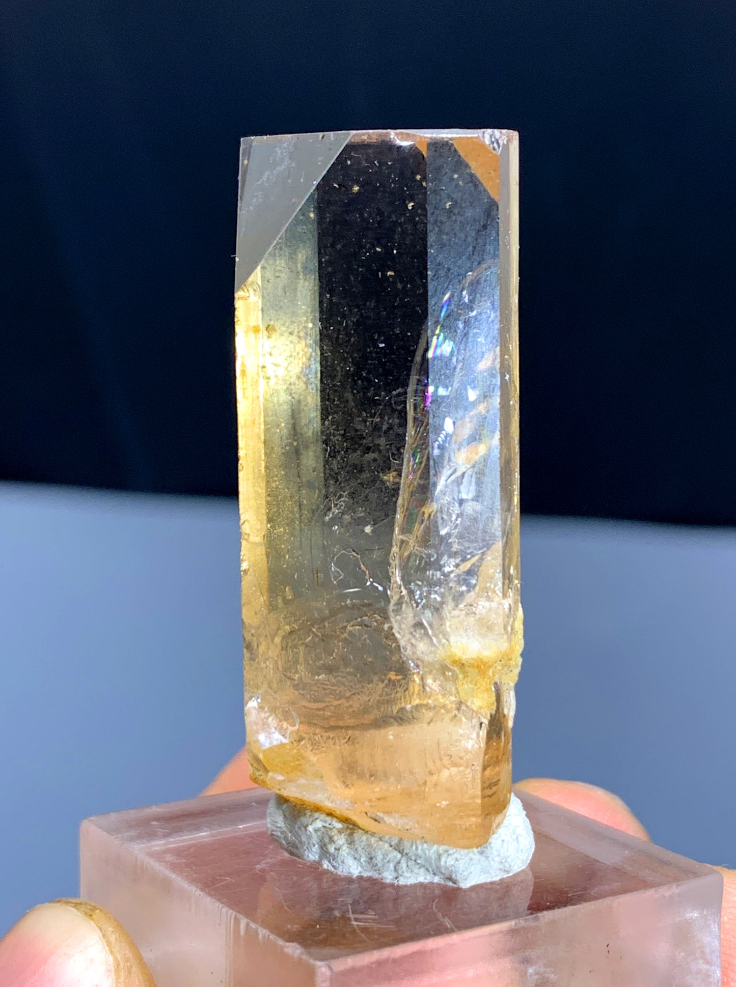Natural Terminated Topaz Crystal from Skardu Pakistan - 39 gram