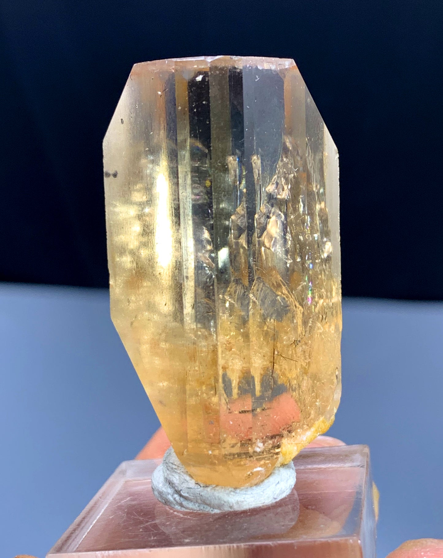 Natural Terminated Topaz Crystal from Skardu Pakistan - 39 gram