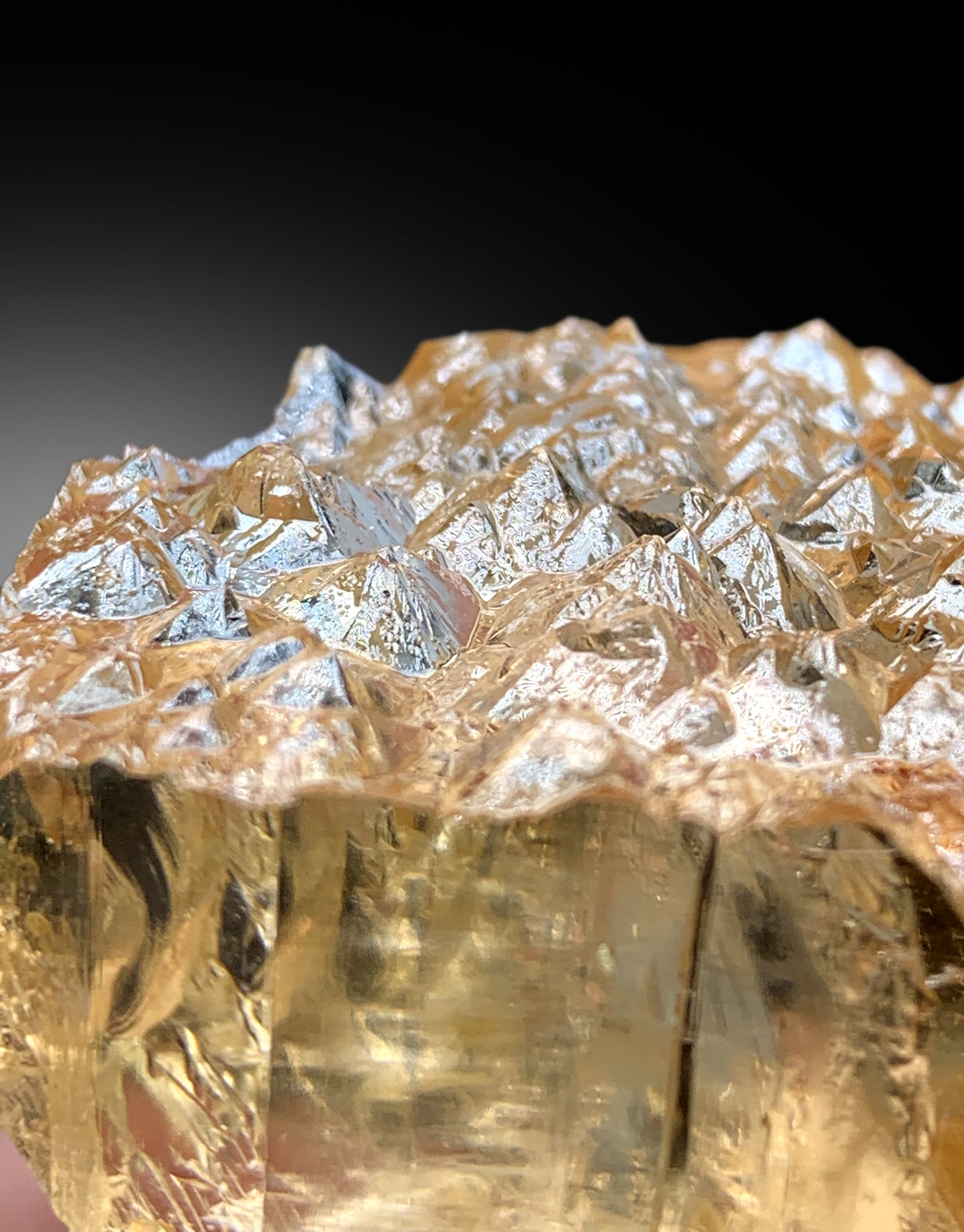 Natural Topaz Crystal with Etched Terminations from Skardu Pakistan - 98 gram
