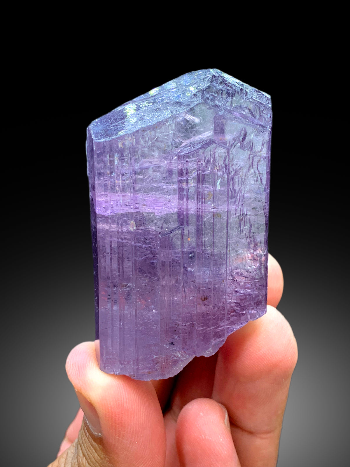 Natural Purple Color Scapolite Crystal from Afghanistan - 101 gram