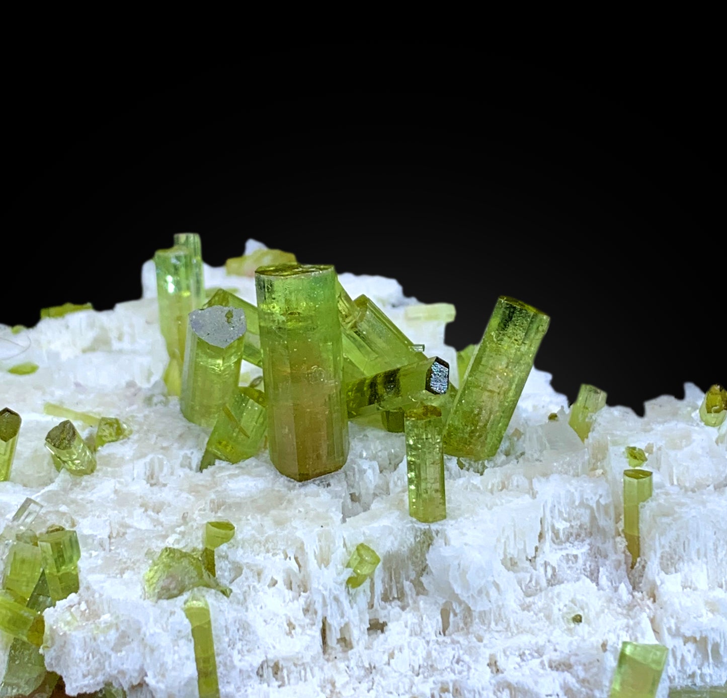Watermelon Tourmaline Crystals on Feldspar from Afghanistan - 146 gram