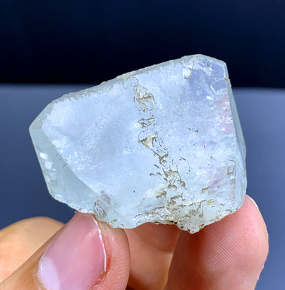 Pale Blue Topaz Crystal from Paprok Afghanistan - 40 gram