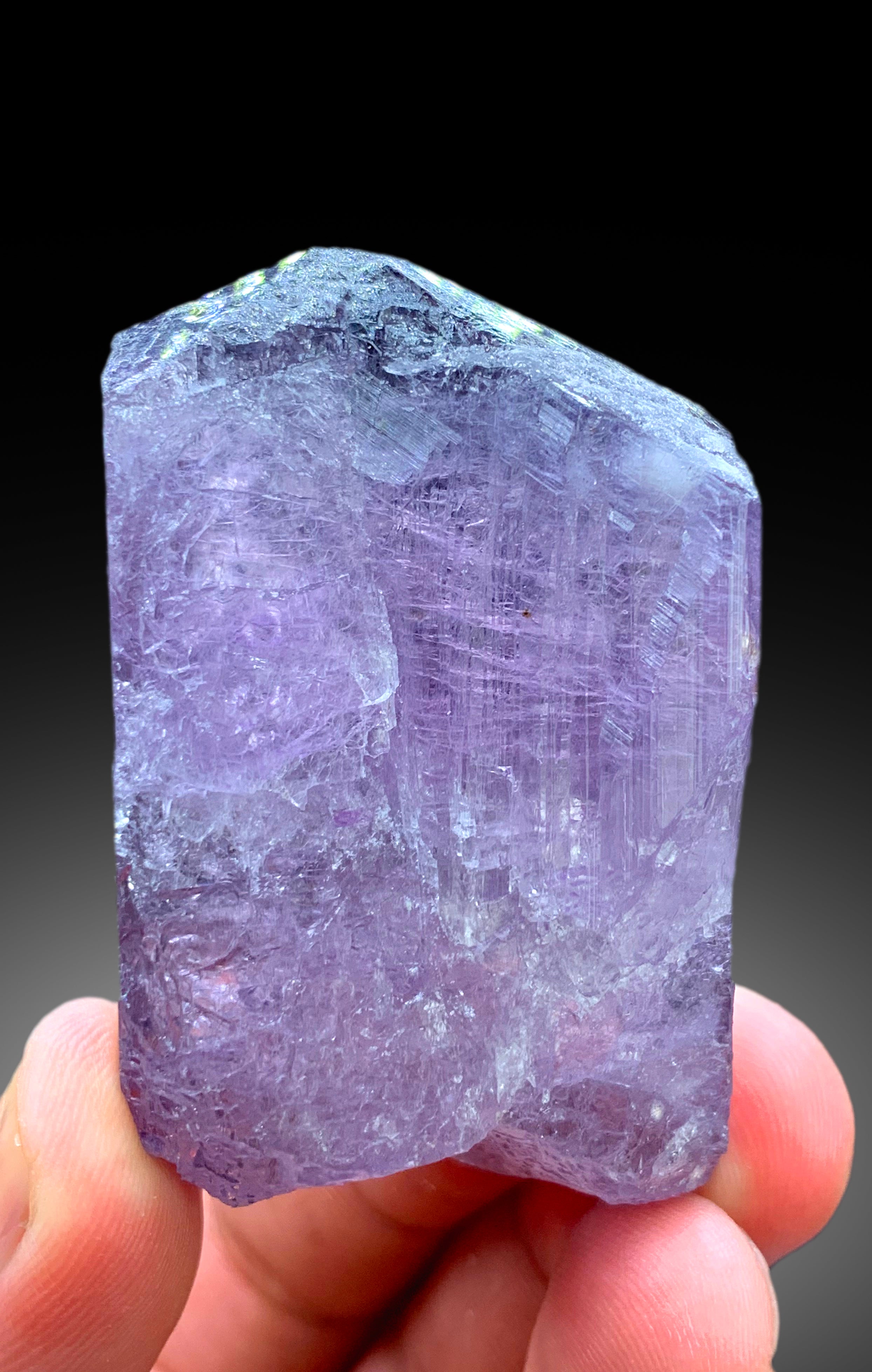 Natural Purple Color Scapolite Crystal from Afghanistan - 101 gram