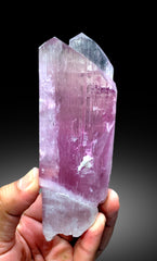 Pink Color Twinned Kunzite Crystal from Nuristan, Afghanistan - 428 gram