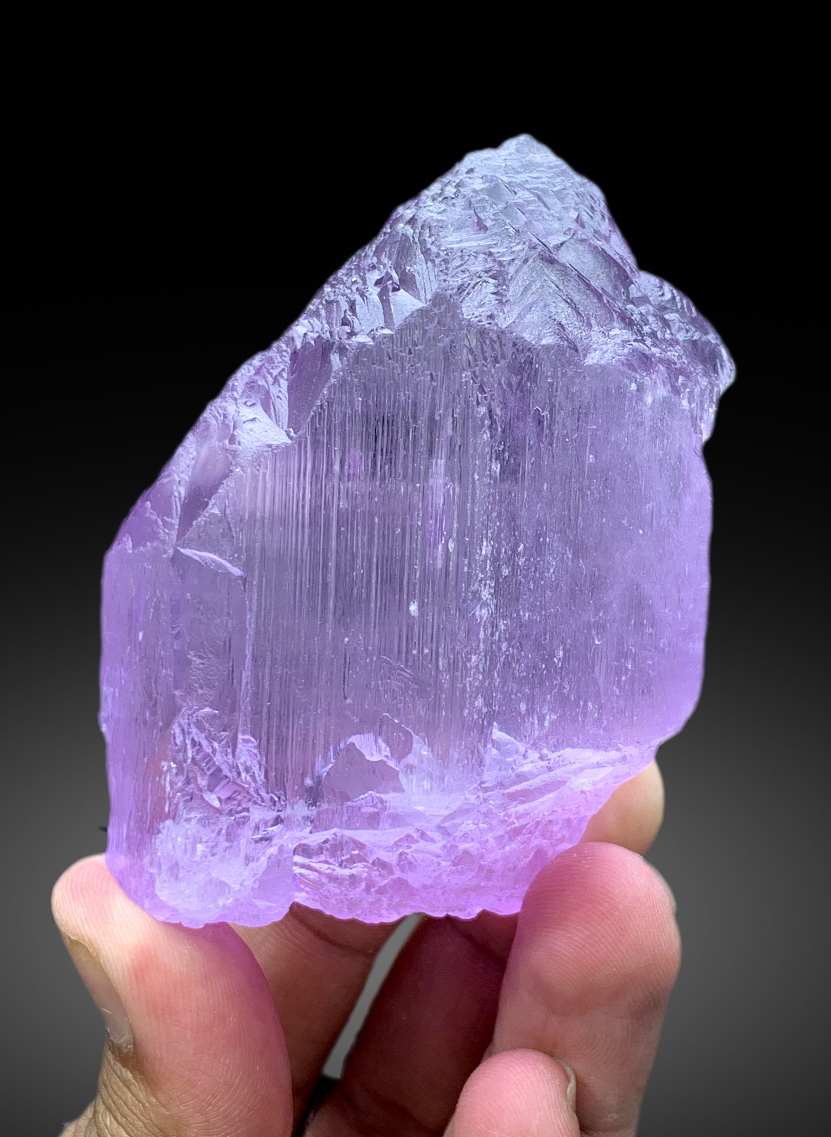 Deep Pink Kunzite Crystal from Afghanistan - 270 gram