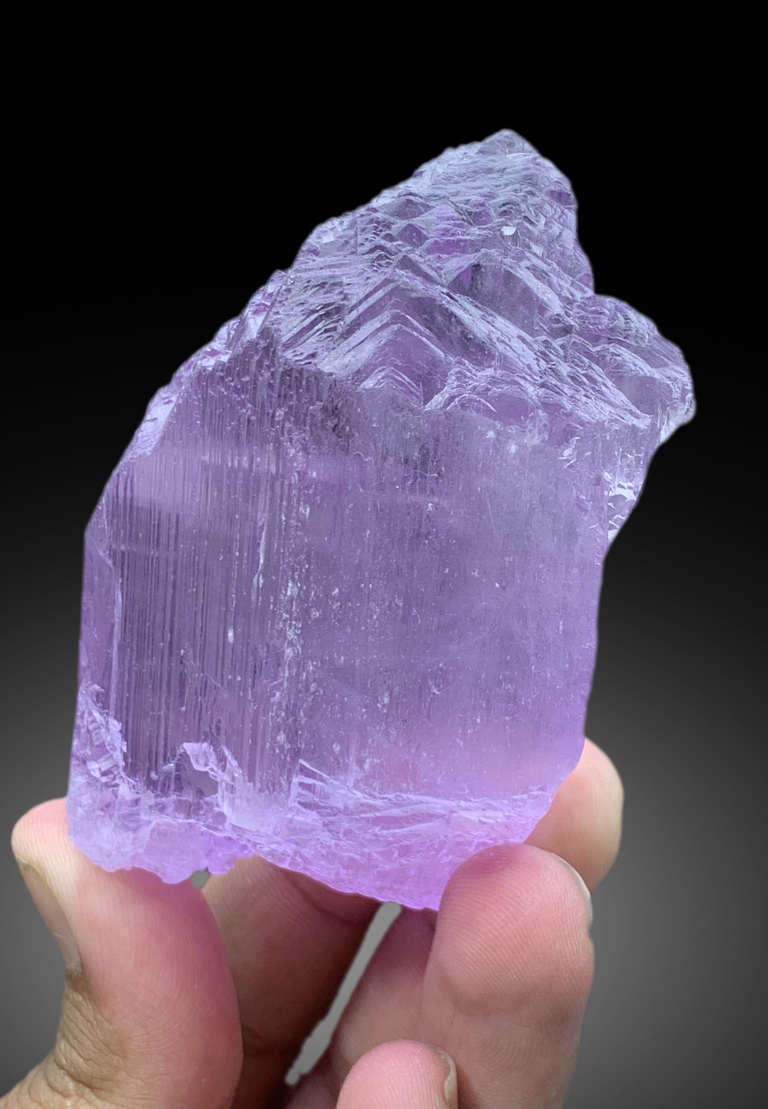 Deep Pink Kunzite Crystal from Afghanistan - 270 gram