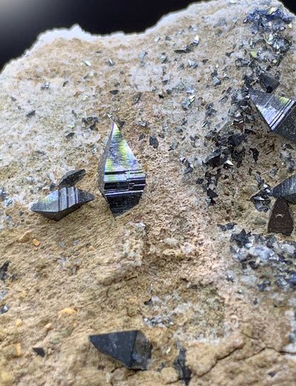 Rare Anatase Crystals on Matrix, Anatase Specimen, 98 gram