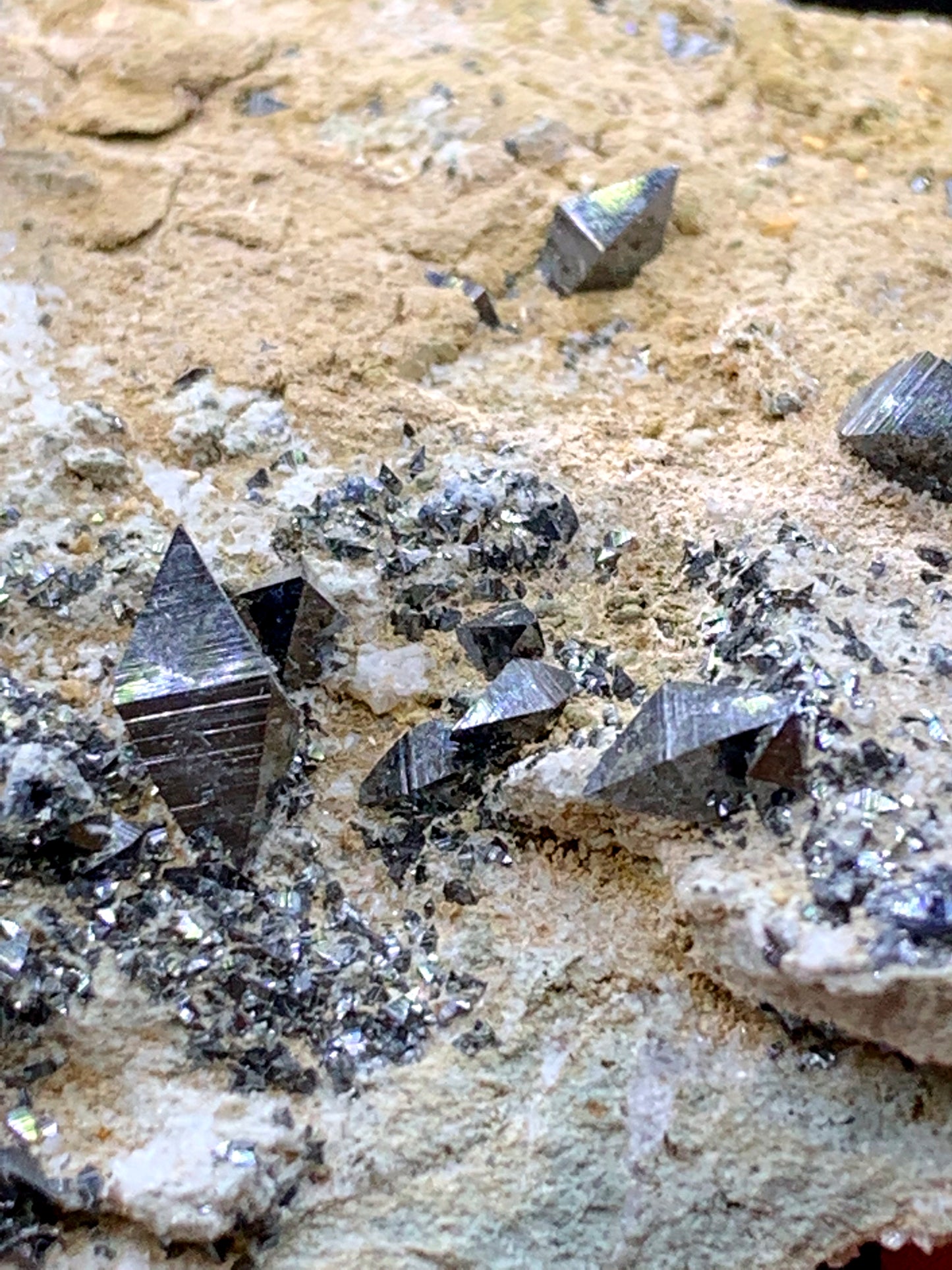 Rare Anatase Crystals on Matrix, Anatase Specimen, 98 gram