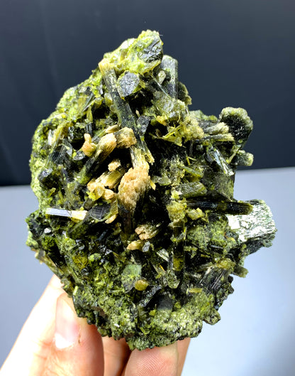 Natural Green Epidote Specimen from Skardu Pakistan - 269 gram