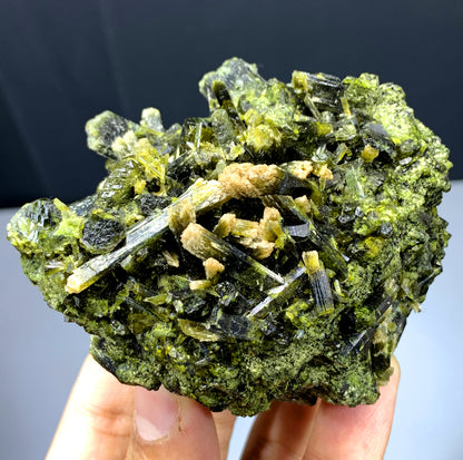 Natural Green Epidote Specimen from Skardu Pakistan - 269 gram