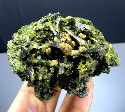 Natural Green Epidote Specimen from Skardu Pakistan - 269 gram