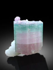 Stunning Bicolor Tourmaline with Lepidolite from Paprok Afghanistan - 70 gram