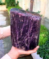 Huge Size Purple Scapolite Crystal from Afghanistan , 6.5kg