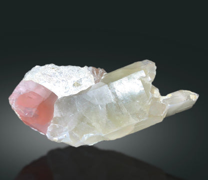 Natural Pink Morganite Crystal on Quartz, Morganite Specimen, Raw Mineral, Morganite from Dara-i-Pech Afghanistan - 2365 gram