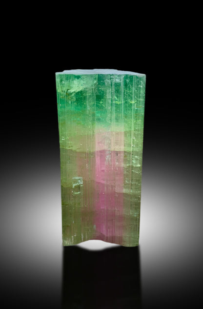 Watermelon Tourmaline Crystal from Paprok Afghanistan - 92 gram