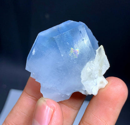 Blue Celestine Crystal From Afghanistan - 43 Grams