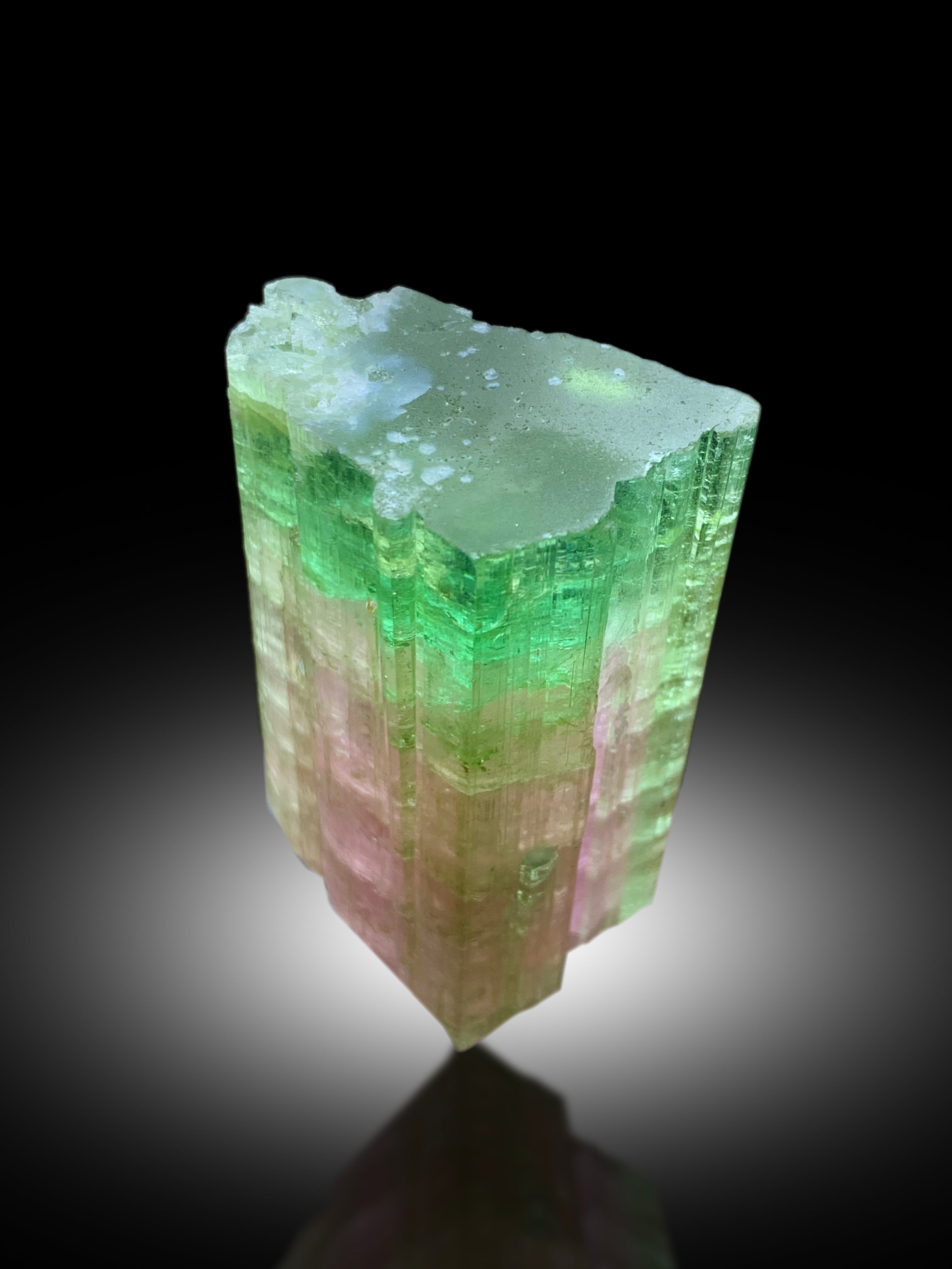 Watermelon Tourmaline Crystal from Paprok Afghanistan - 92 gram