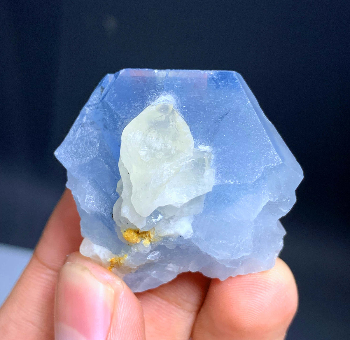 Blue Celestine Crystal From Afghanistan - 43 Grams