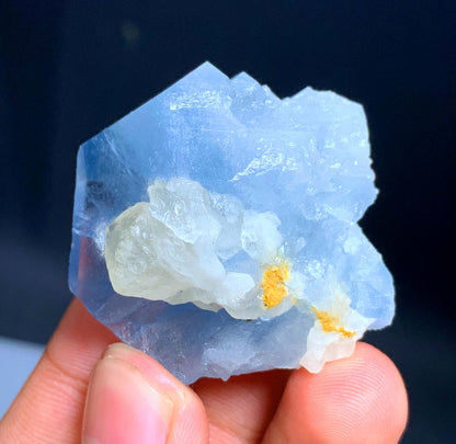 Blue Celestine Crystal From Afghanistan - 43 Grams