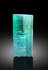 Bluish Green Color Tourmaline Crystal from Paprok Afghanistan - 52 gram