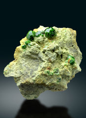 Lush Green Demantoid Garnet Specimen - 584 gram