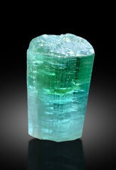 Bluish Green Color Tourmaline Crystal from Paprok Afghanistan - 52 gram