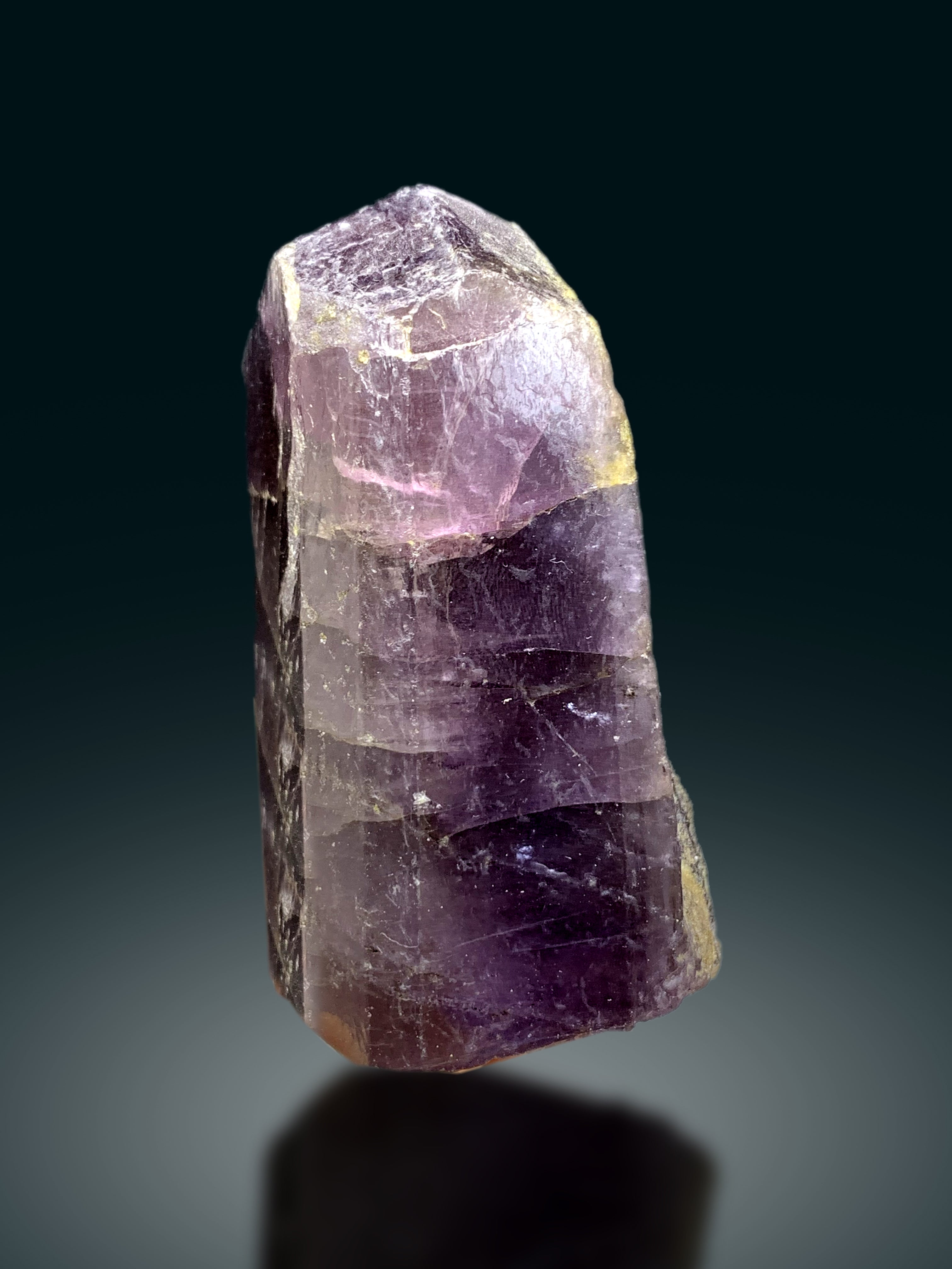 Natural Terminated Purple Scapolite Crystal from Afghanistan - 240 gram