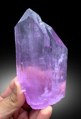 Pink Color Twinned Kunzite Crystal from Nuristan, Afghanistan - 308 gram