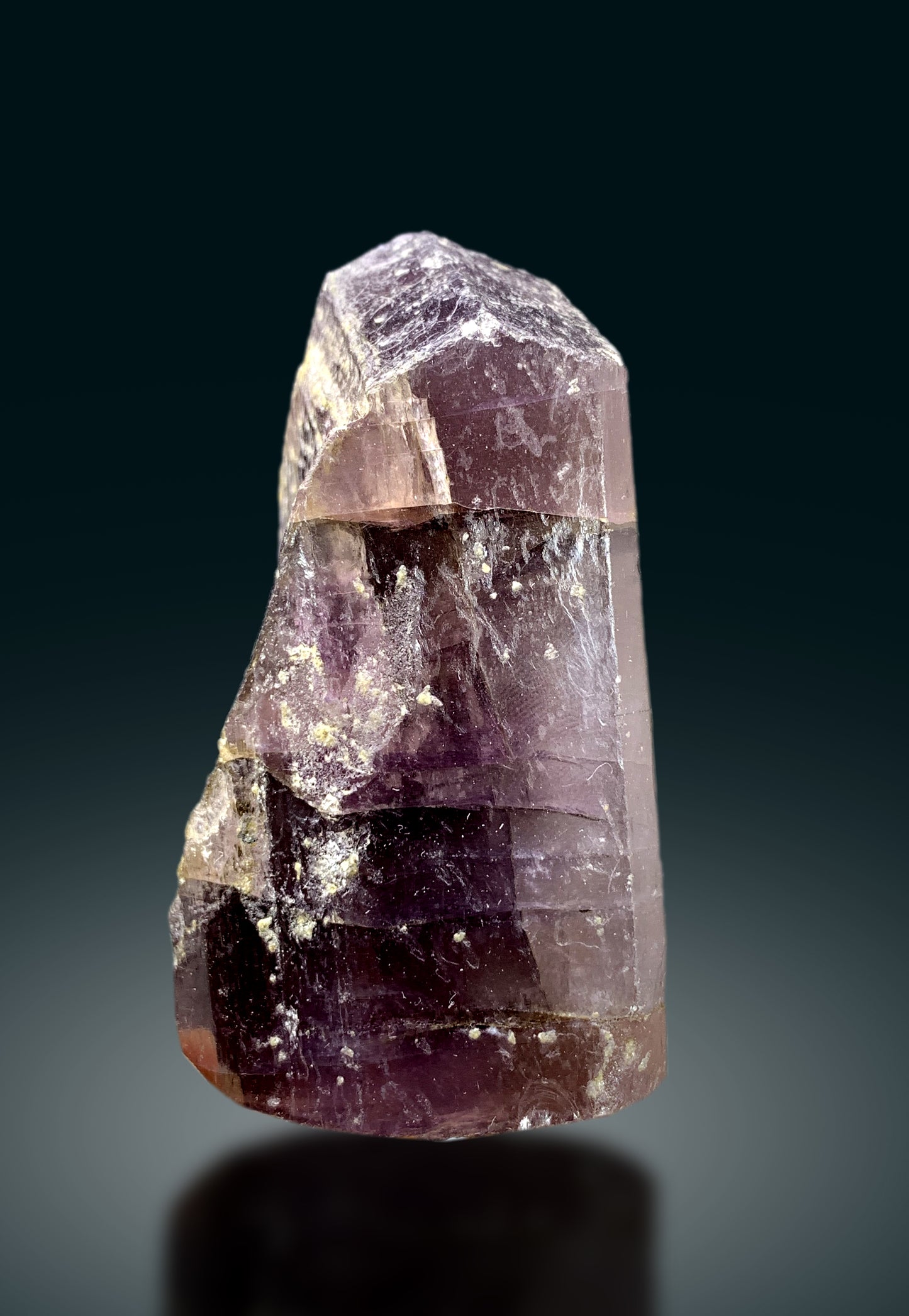 Natural Terminated Purple Scapolite Crystal from Afghanistan - 240 gram