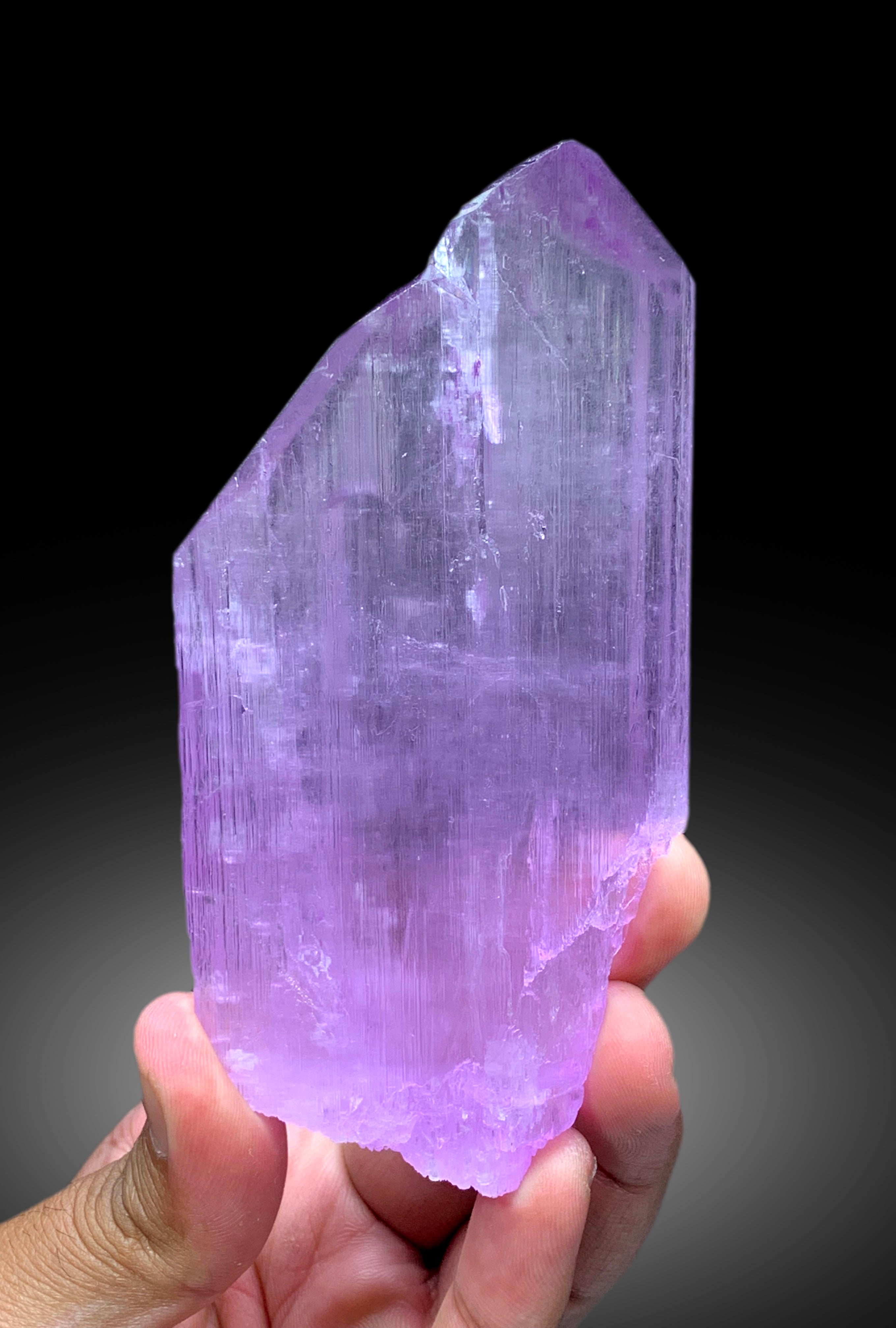 Pink Color Twinned Kunzite Crystal from Nuristan, Afghanistan - 308 gram