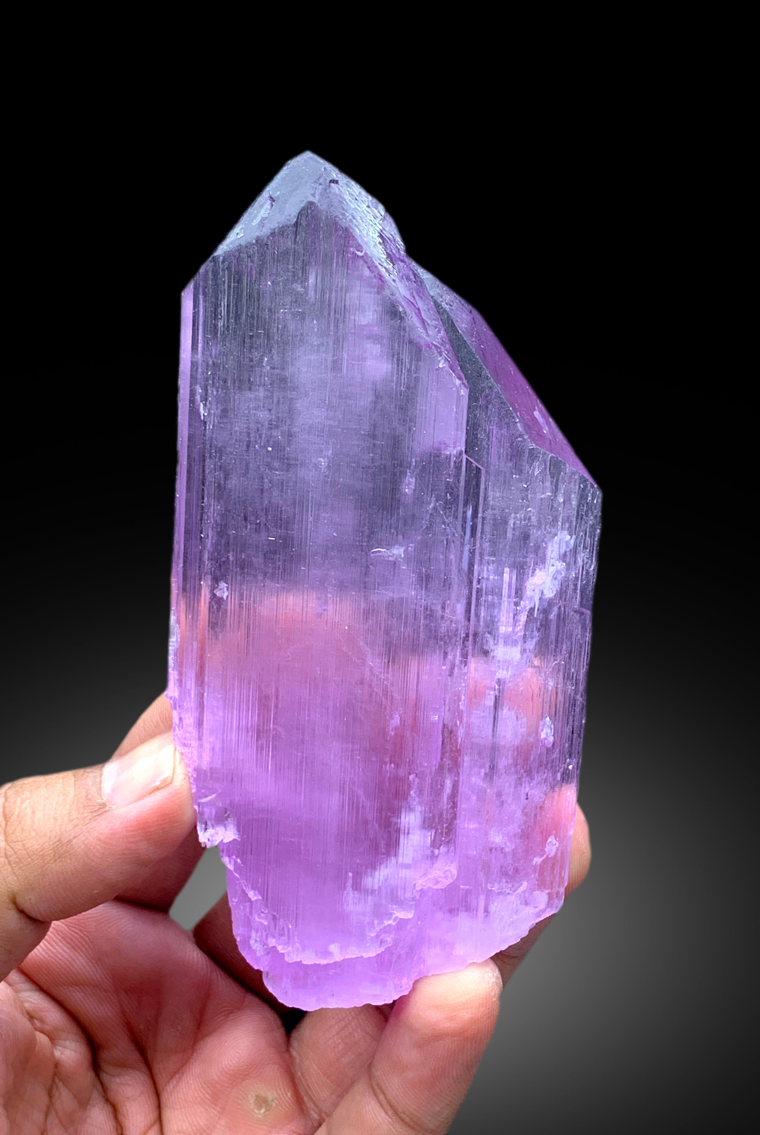 Pink Color Twinned Kunzite Crystal from Nuristan, Afghanistan - 308 gram