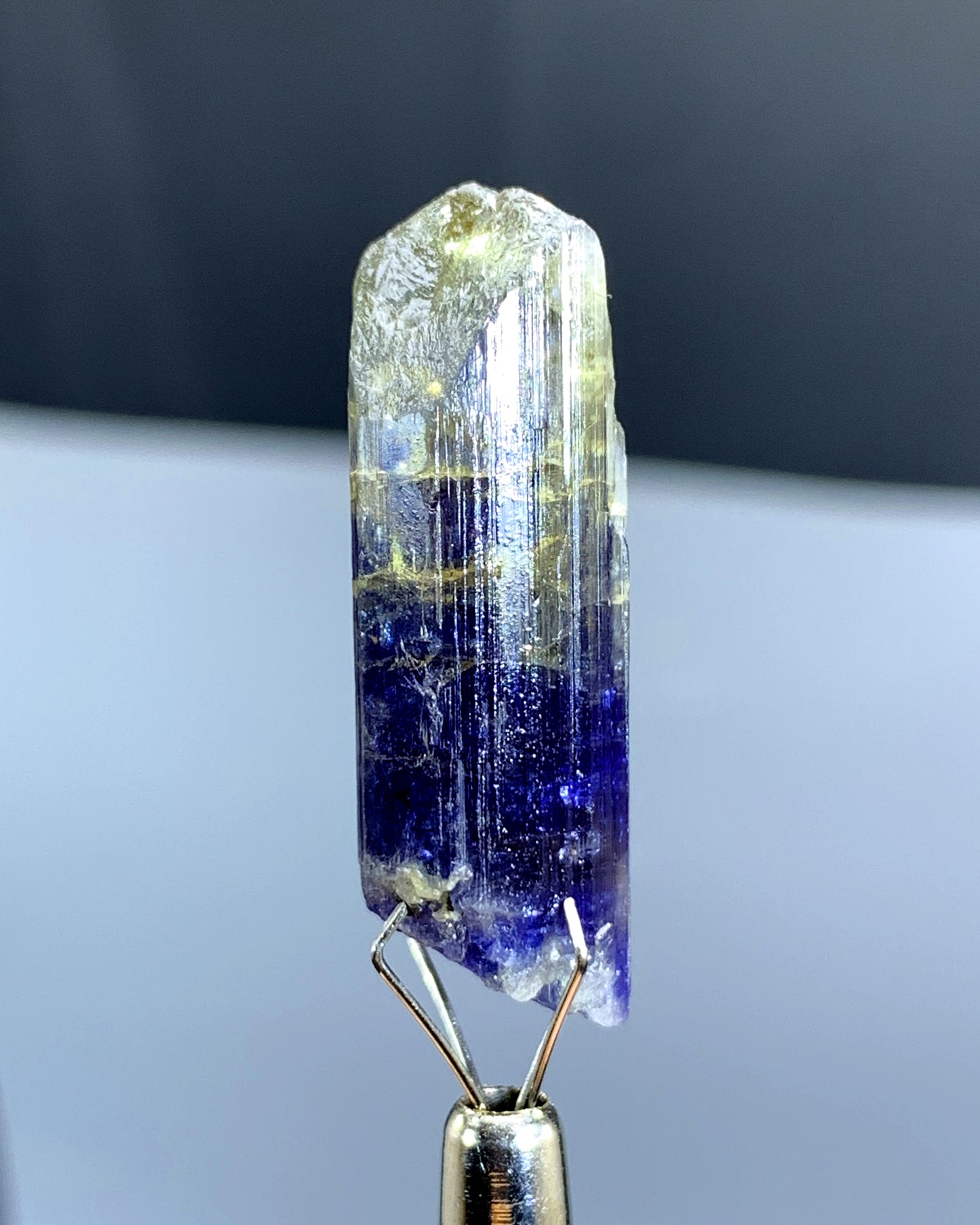 Natural Bicolor Tanzanite Crystal from Tanzania - 32.15 cts