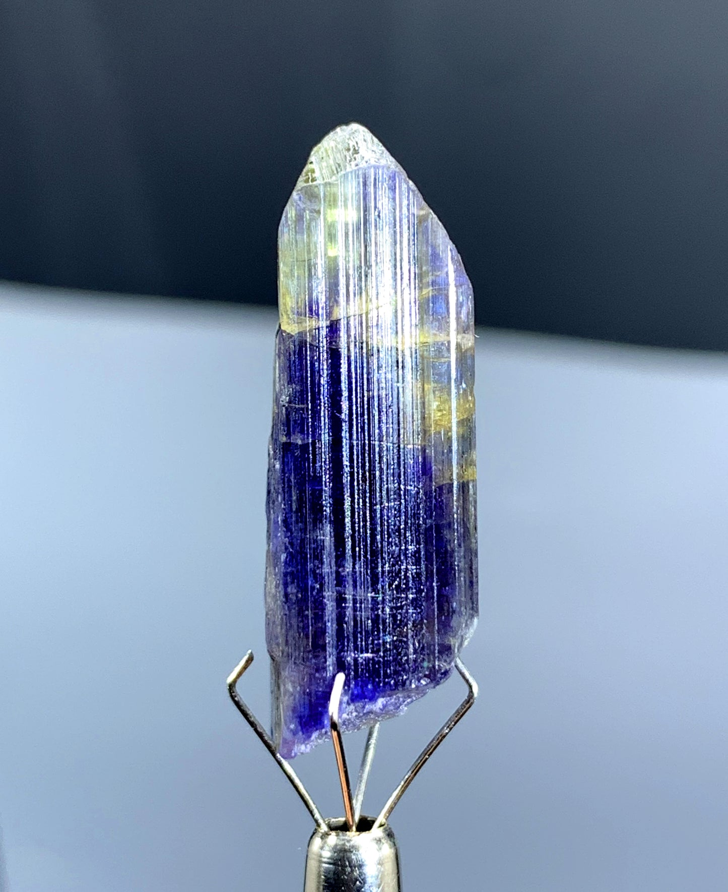 Natural Bicolor Tanzanite Crystal from Tanzania - 32.15 cts