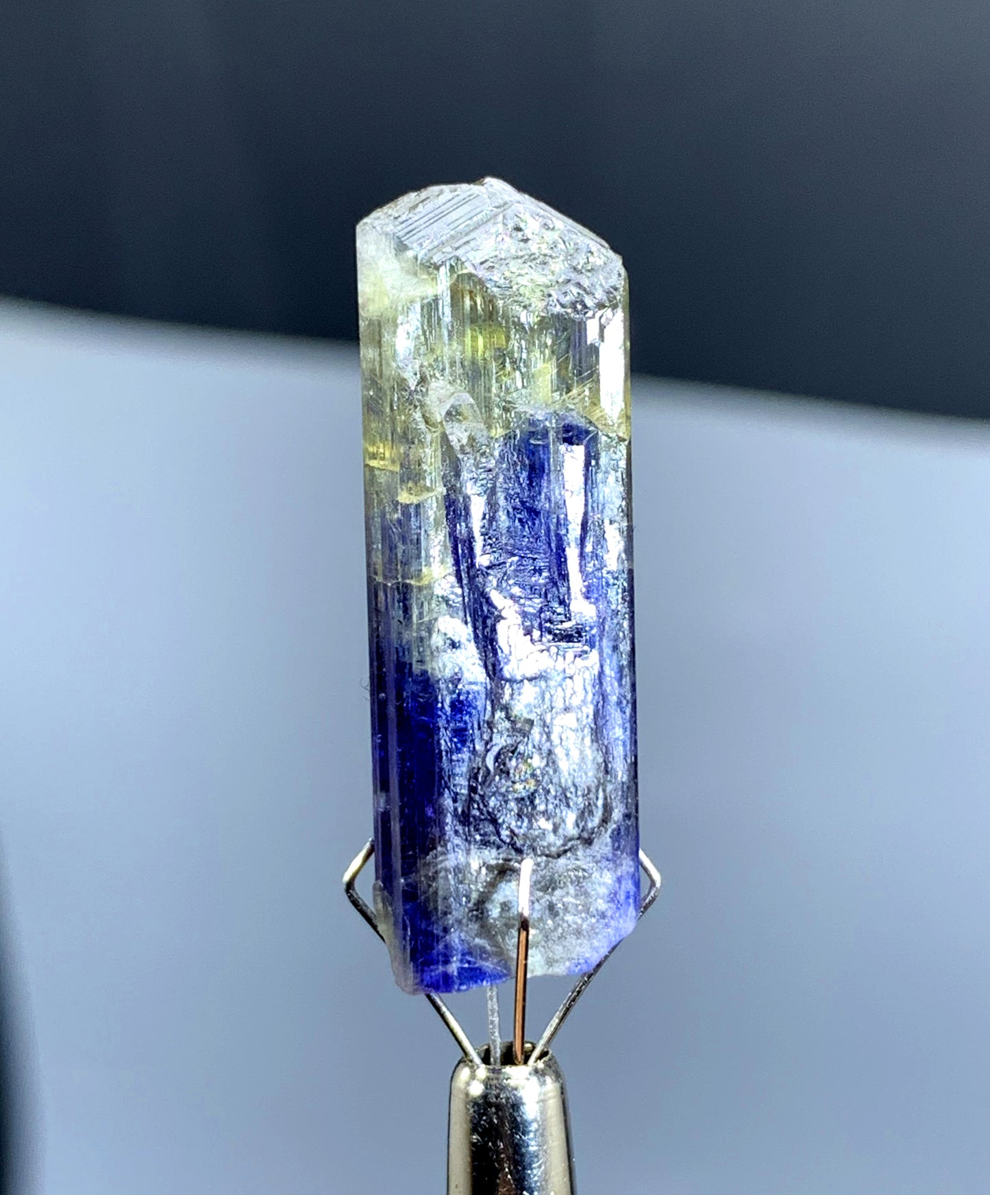 Natural Bicolor Tanzanite Crystal from Tanzania - 32.15 cts