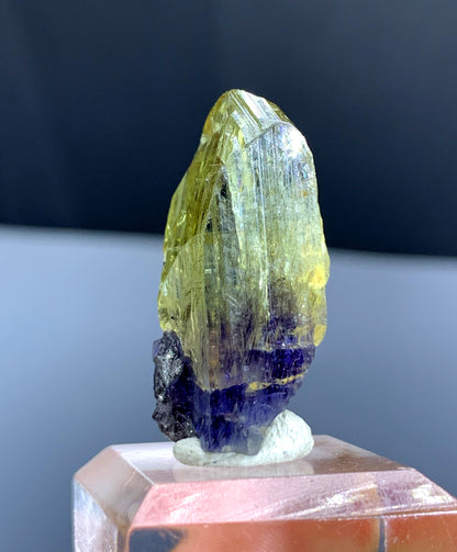 Natural Bicolor Tanzanite Crystal from Tanzania - 43.35 cts