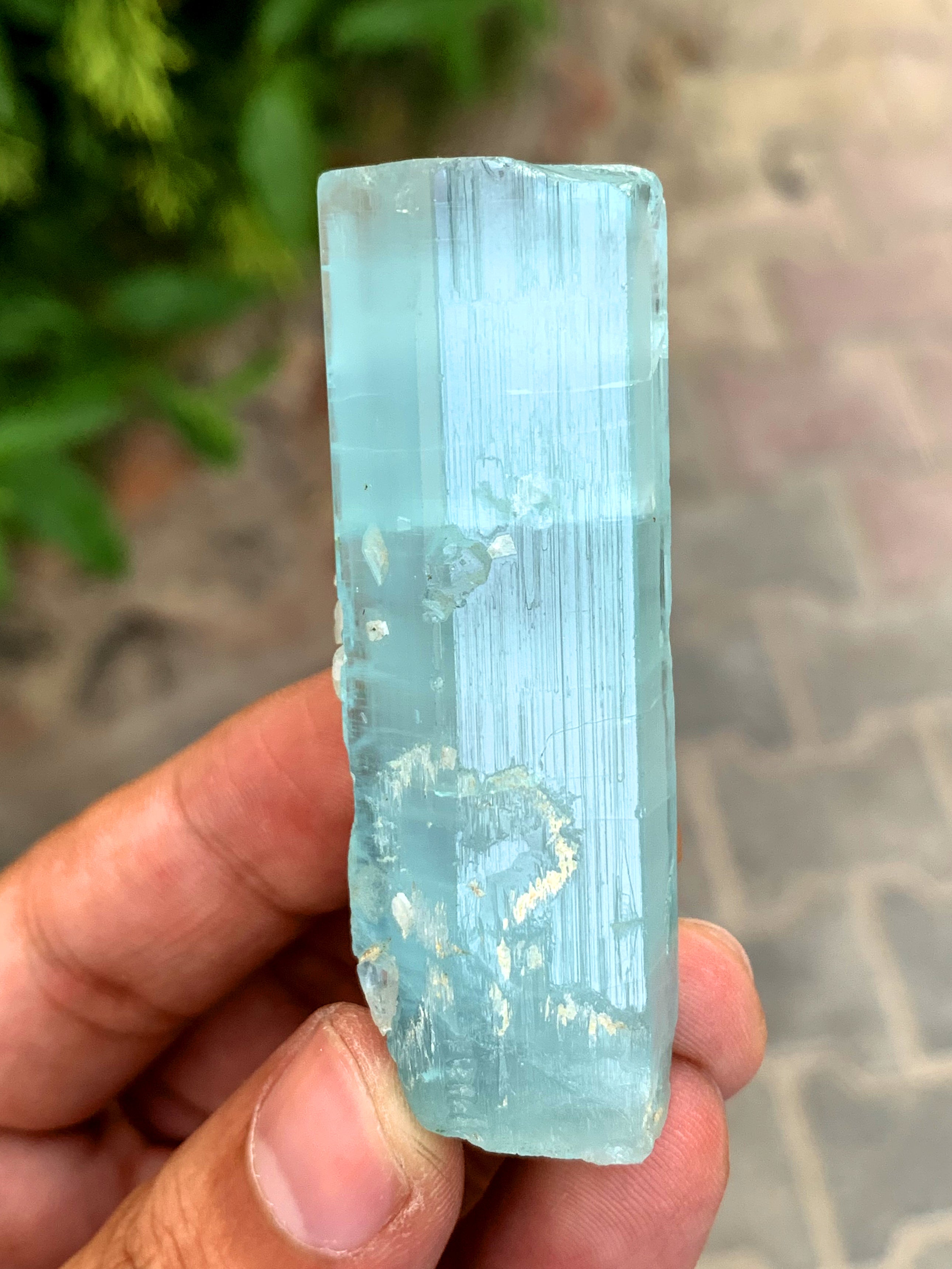 Sky Blue Aquamarine Crystal from Shigar valley Pakistan - 50 gram