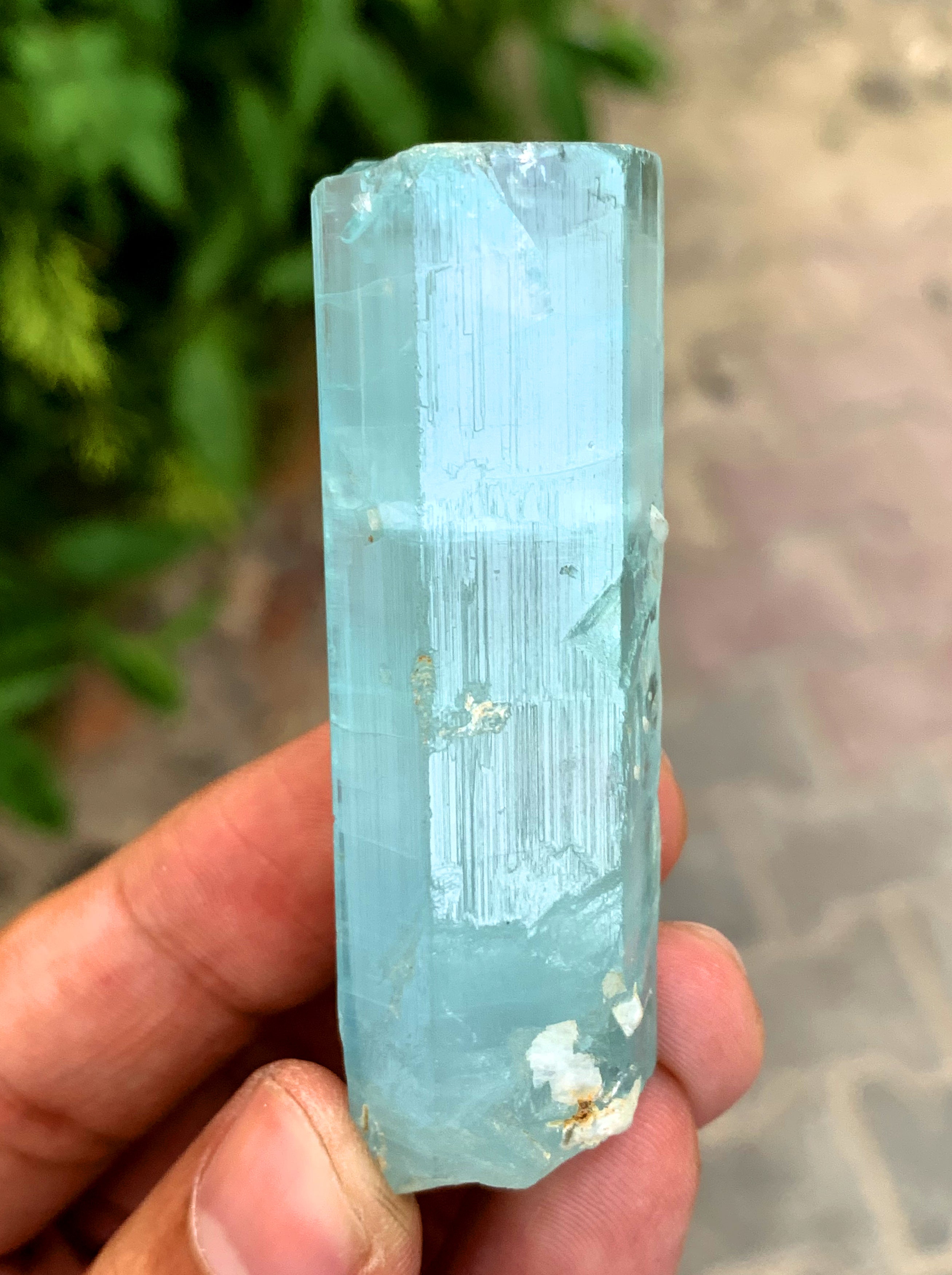 Sky Blue Aquamarine Crystal from Shigar valley Pakistan - 50 gram